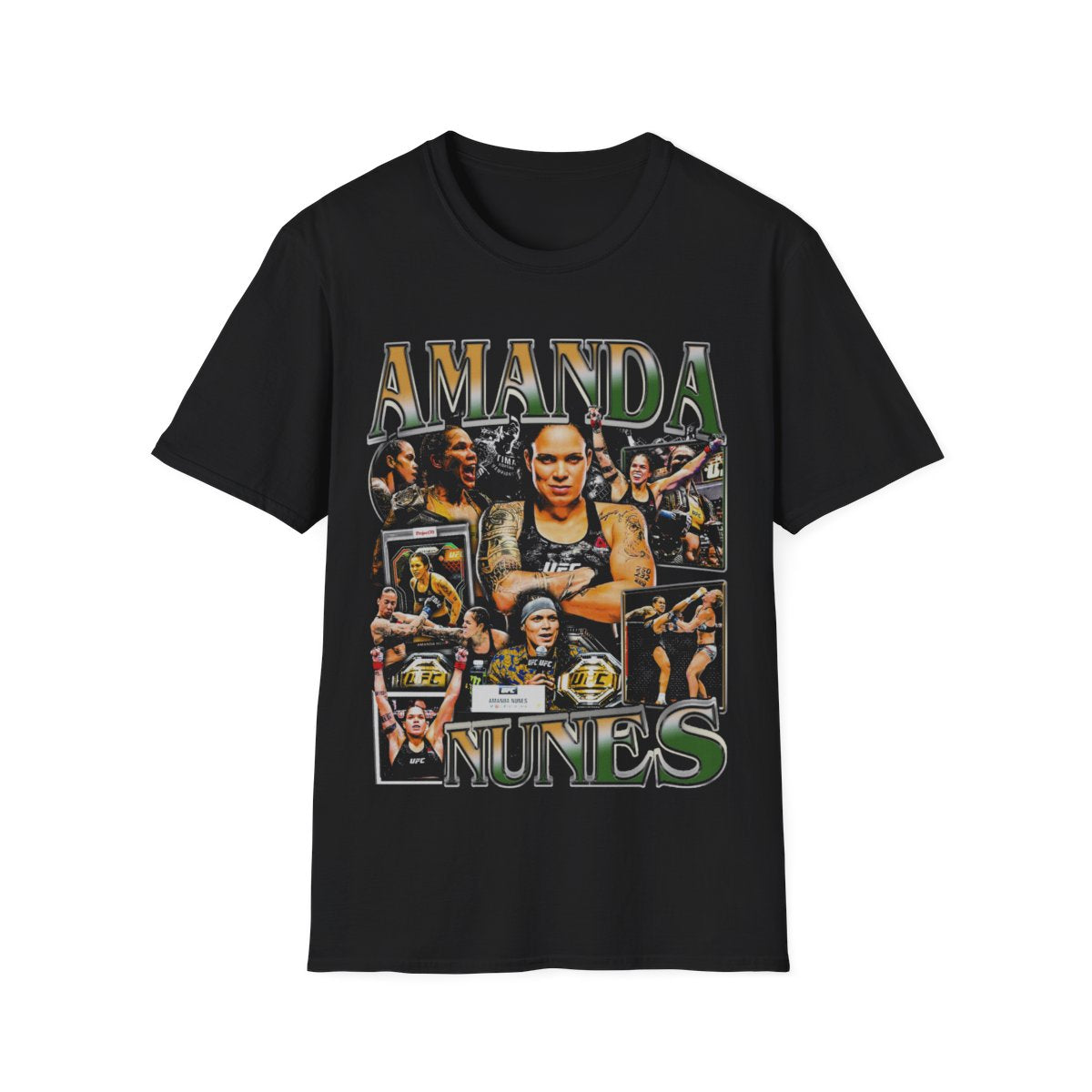 Amanda Nunes Brazilian mixed martial artis Unisex Softstyle T-Shirt T1MN457