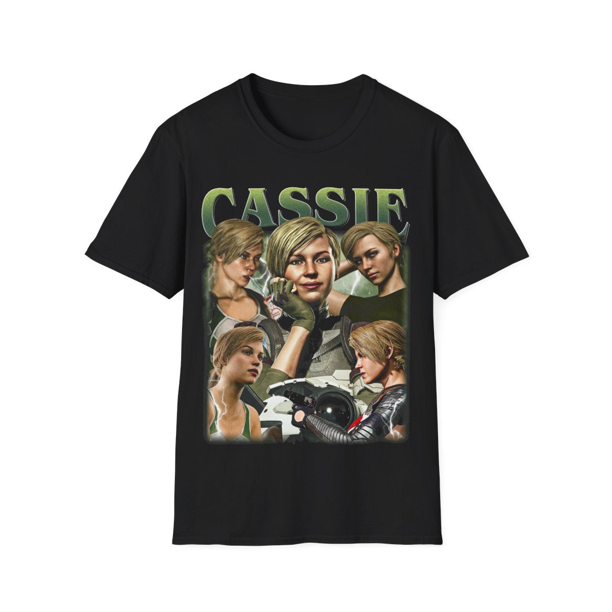 Cassie Cage Mortal Kombat Vintage T-Shirt, Gift For Woman and Man Unisex T-Shirt