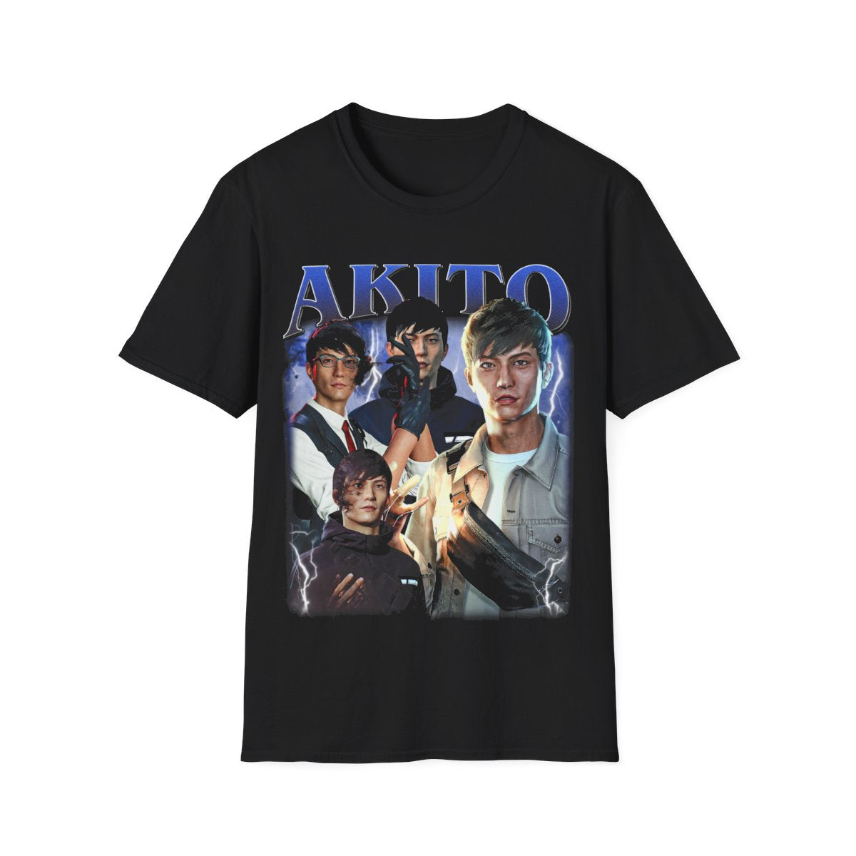 Akito Ghostwire Tokyo Graphic T-Shirt – Unisex Apparel – Action Game Inspired – Sci-Fi Style – Gamer Fashion Gift For Woman & Man Unisex Tee