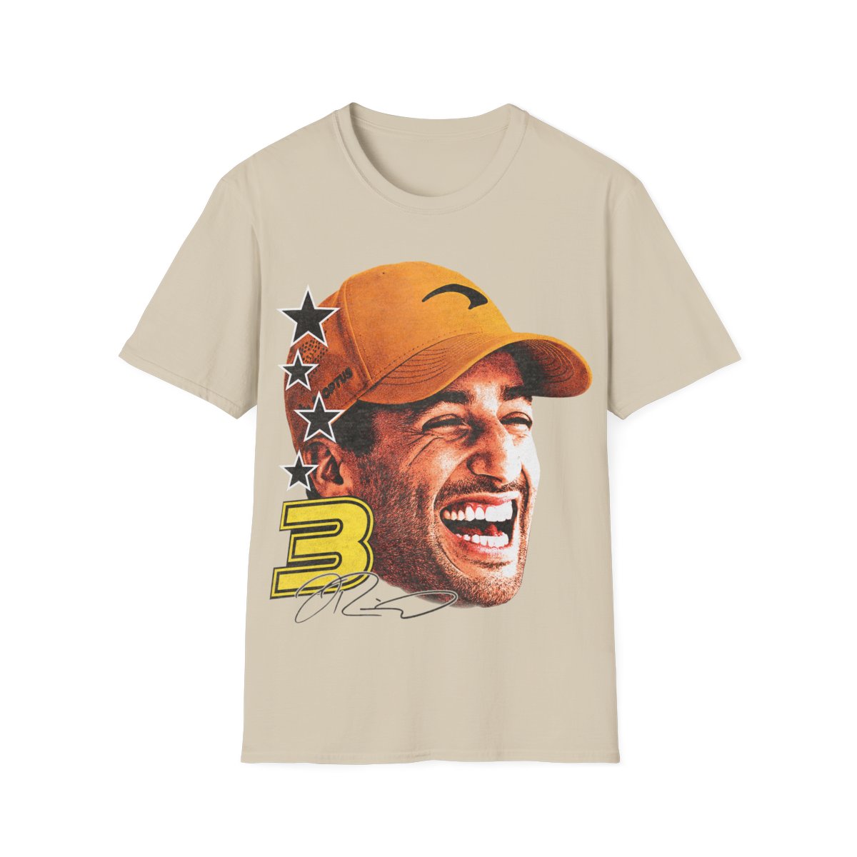 Daniel Ricciardo Formula One, F1 Racer Vintage T-Shirt, Gift For Woman and Man Unisex T-Shirt AND258