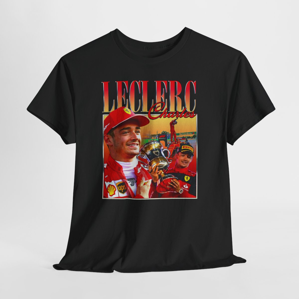 Charles Leclerc Formula One Shirt: Vintage 90s Graphic Tee