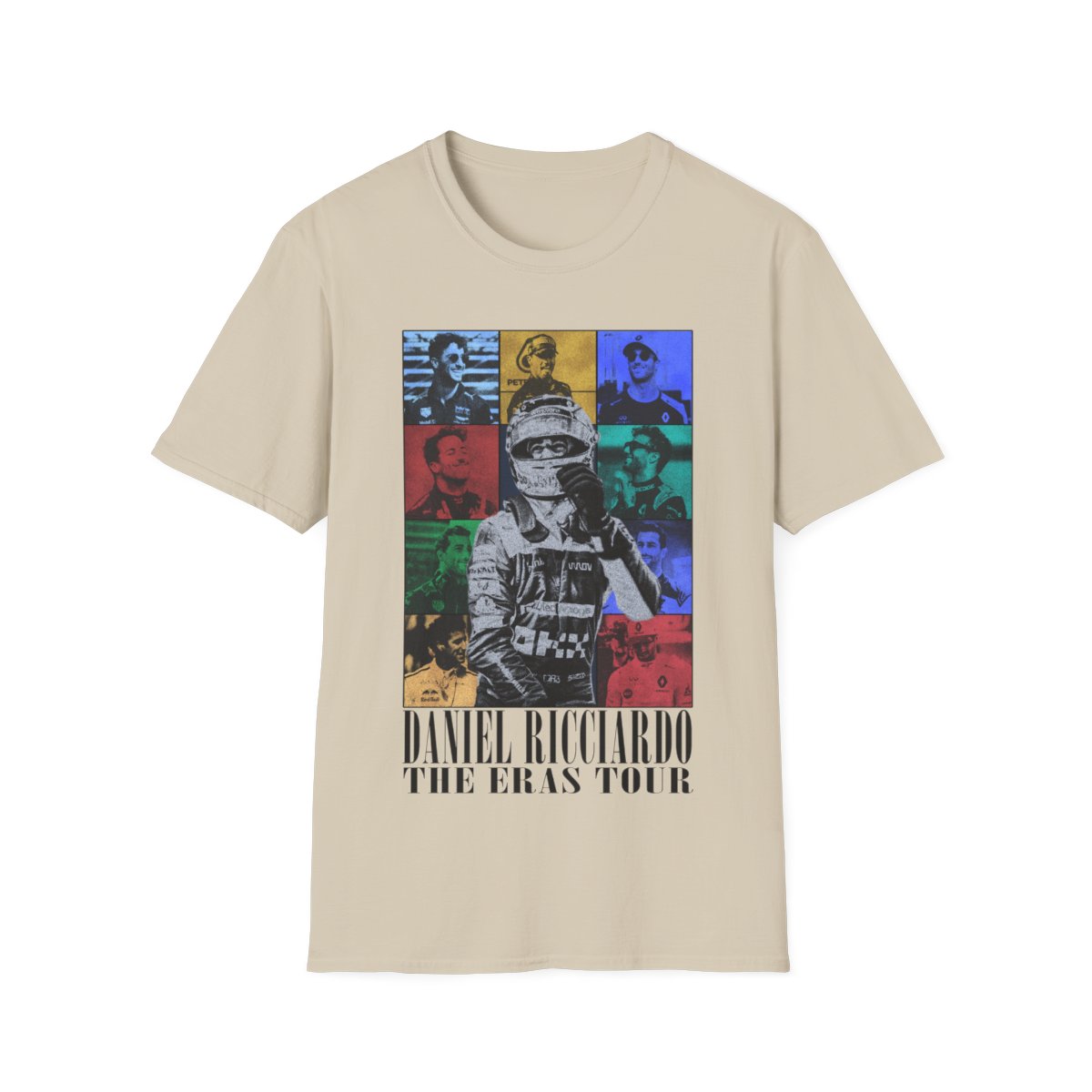 Daniel Ricciardo Formula 1 Racing Graphic Tee, Eras Tour, Motorsport Fan Apparel, McLaren F1 Driver Shirt – Gift for Racing Lovers T-Shirt