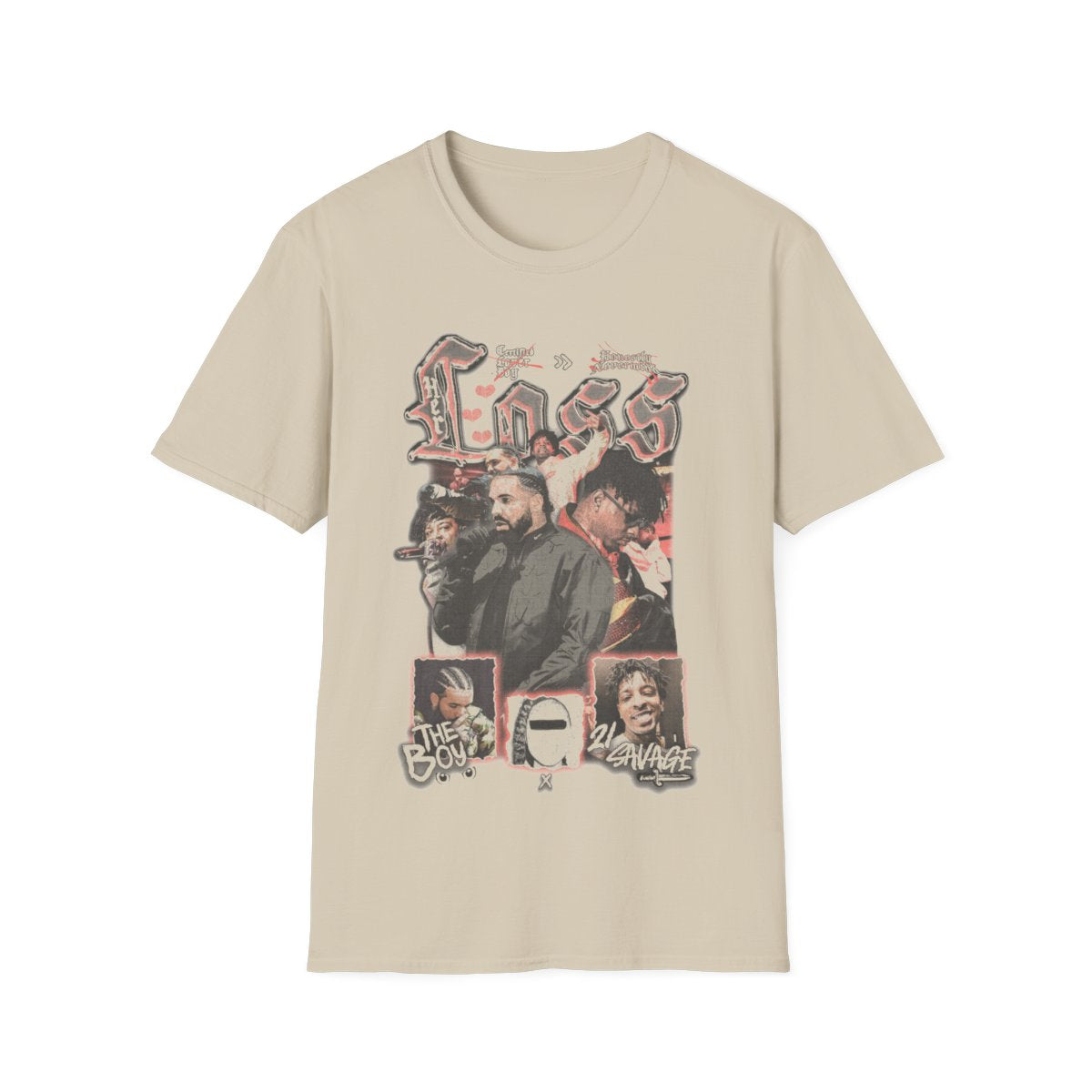 Drake Her Loss Rap Album Graphic Tee, Hip Hop Music Merch, 21 Savage Collaboration, Gift for Rap Fans Gift For Women and Man Unisex T-Shirt