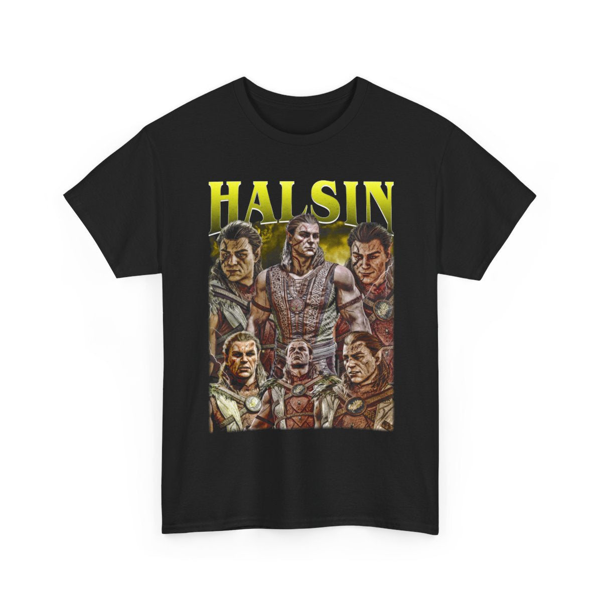 Retro Halsin Baldur's Gate 3 T-Shirt: 90s Vintage Unisex Comfort Colors Tee