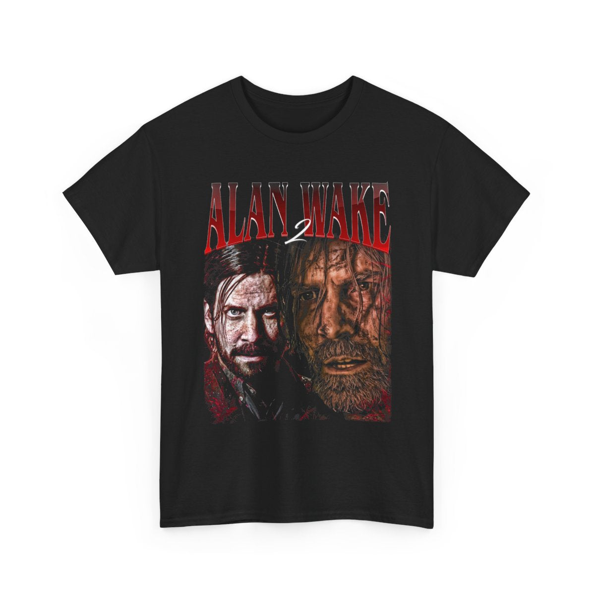 Retro Alan Wake T-Shirt: 90's Vintage Style Comfort Colors Tee