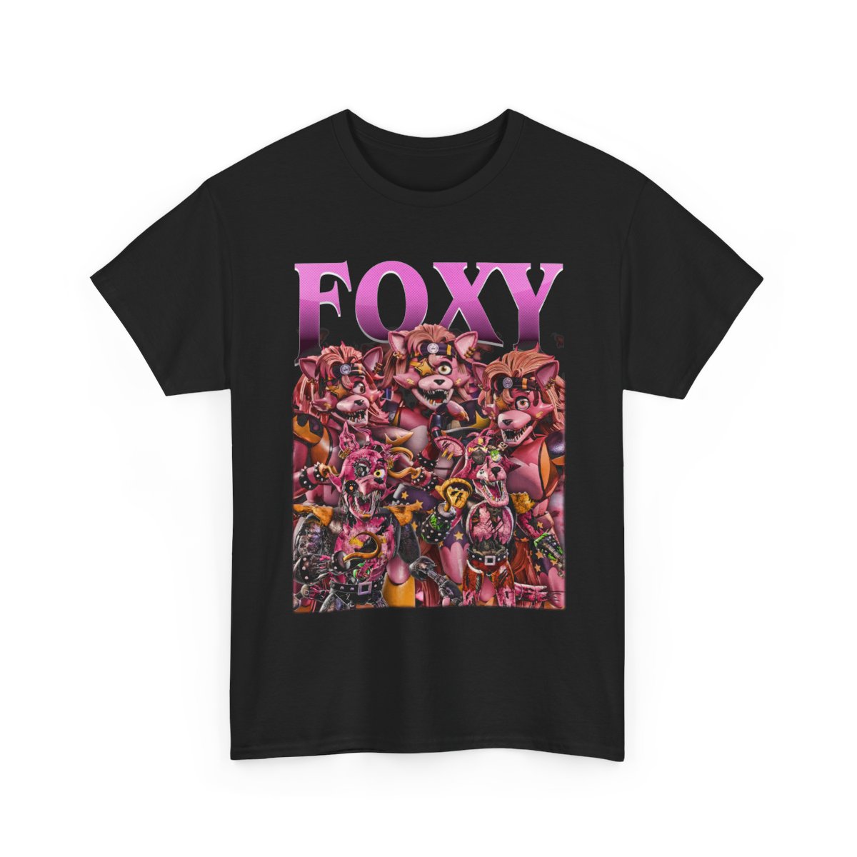 Foxy Five Nights At Freddy's Scary Animatronic Shirt, Comfort Colors Unisex