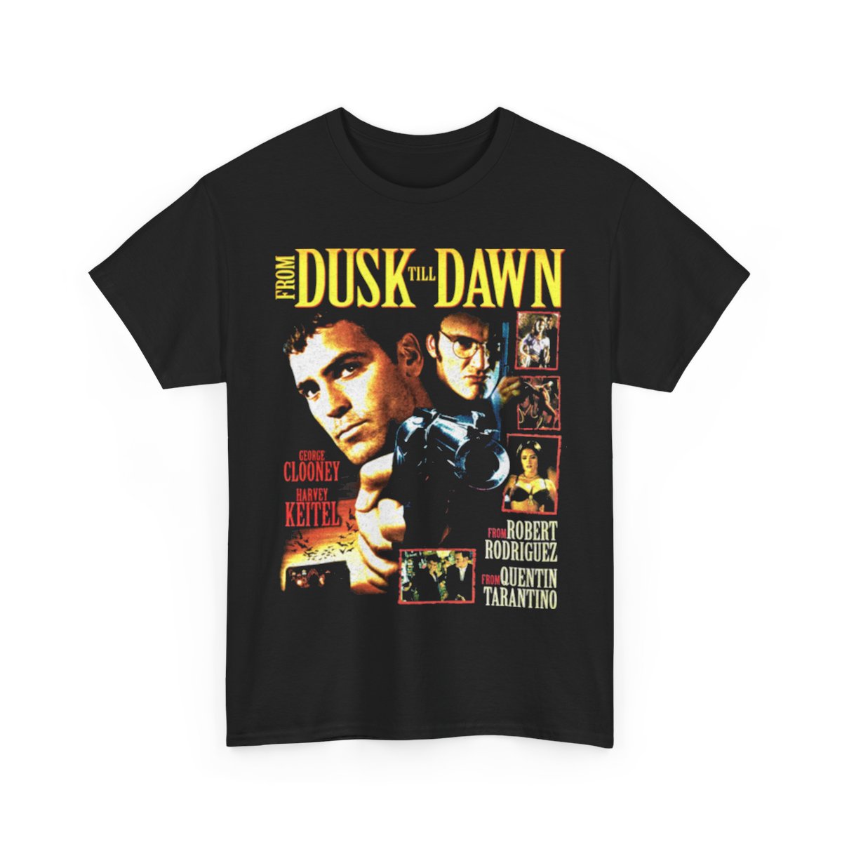 From dusk til dawn The Series Vintage T-shirt Collection - TV Series - Gift For Her Unisex Heavy Cotton Tee SHD014