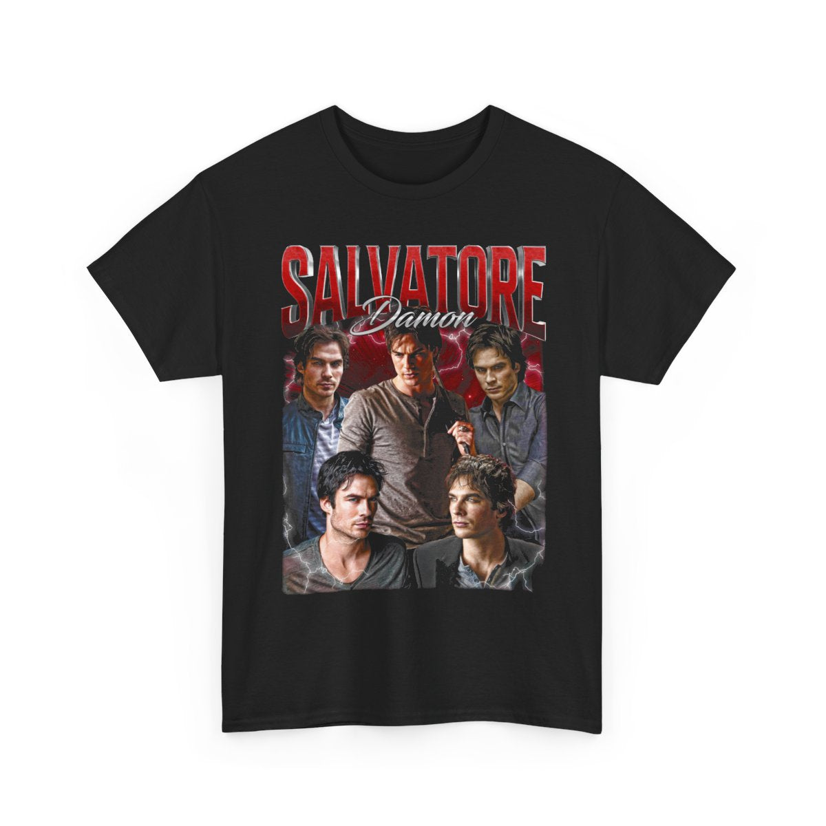Damon Salvatore The Vampire Diaries. Vintage T-shirt Collection - TV Series - Gift For Her / Him