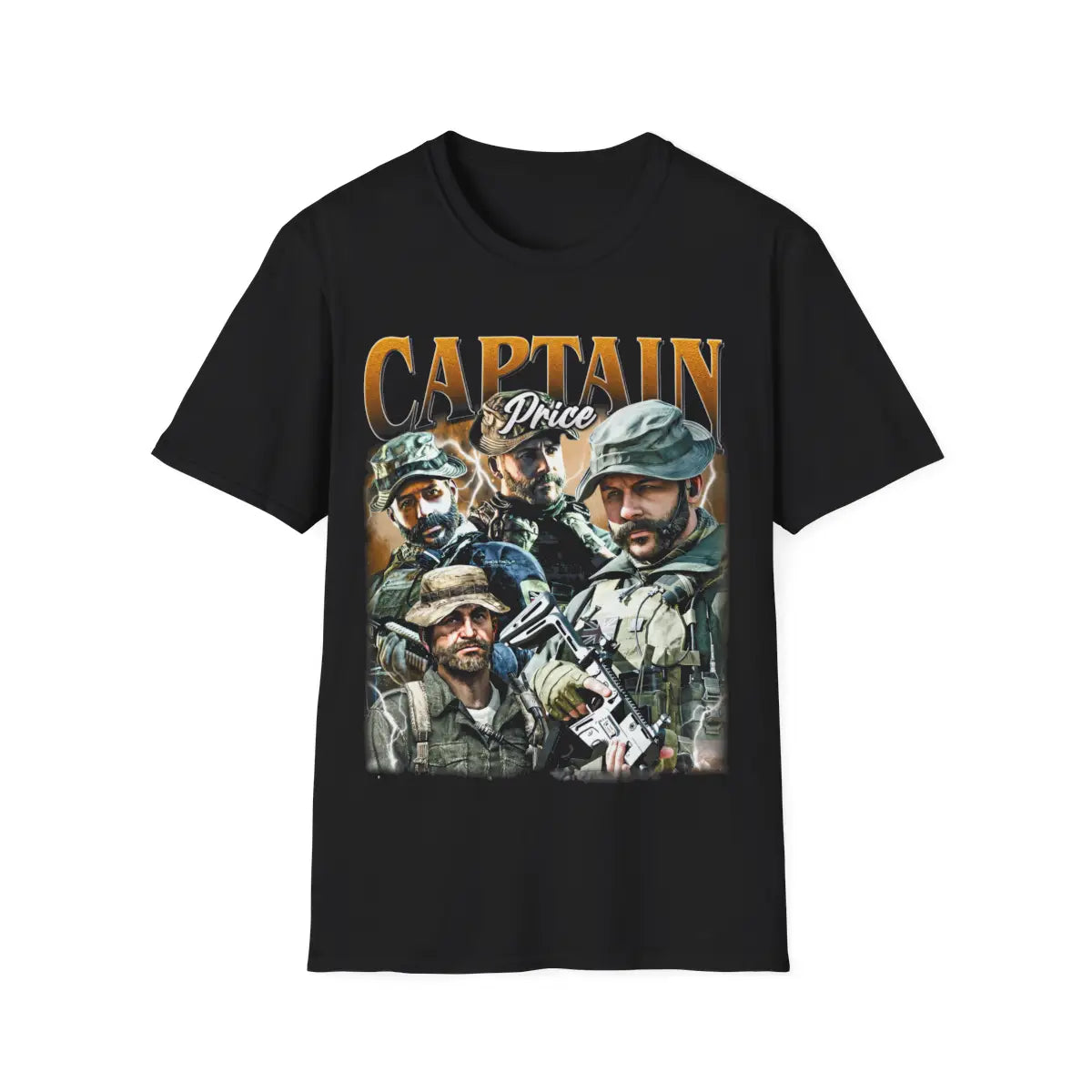 Captain Price Call of Duty Unisex Softstyle T-Shirt