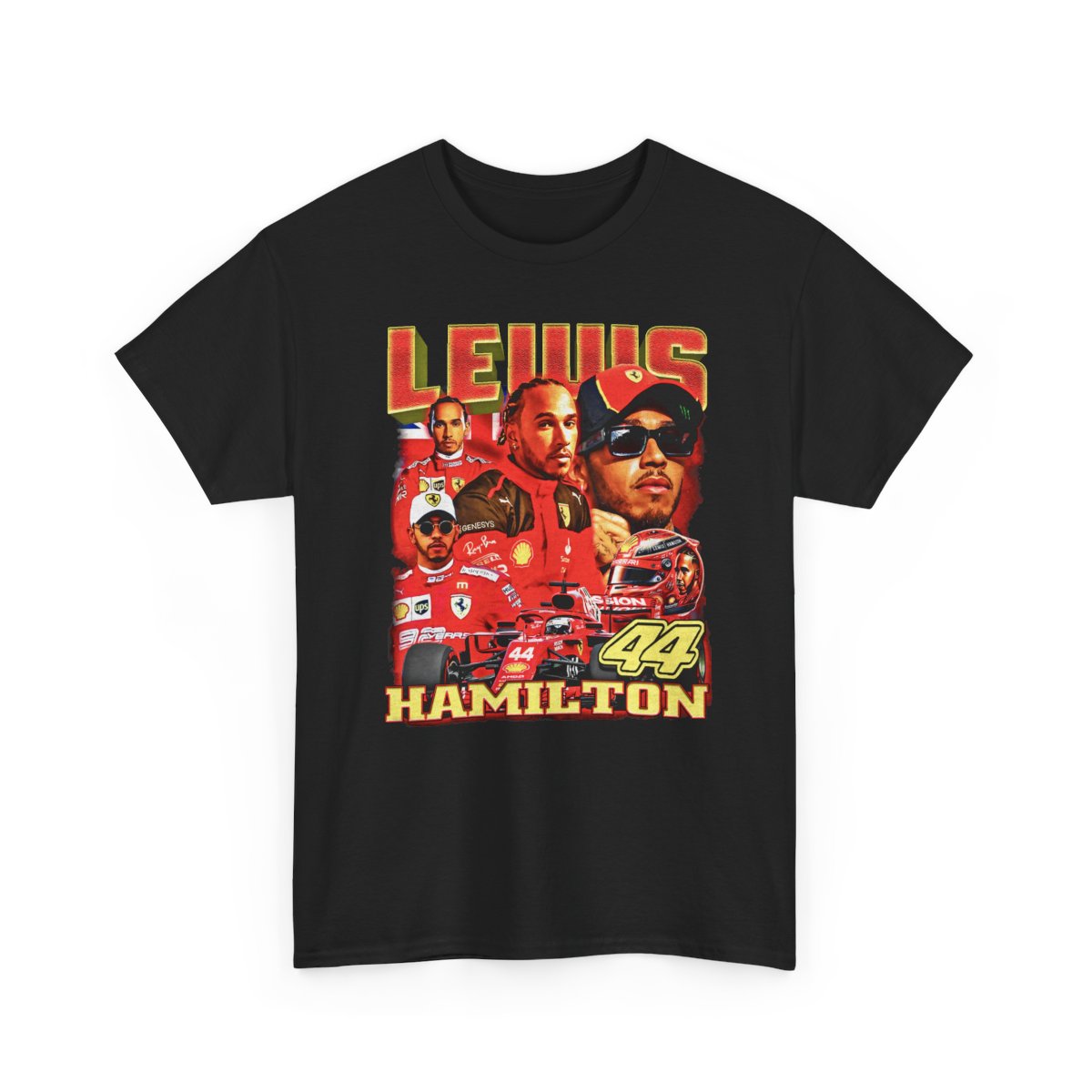 Lewis Hamilton F1 Vintage Bootleg Shirt: Racing Fan Merch LH44