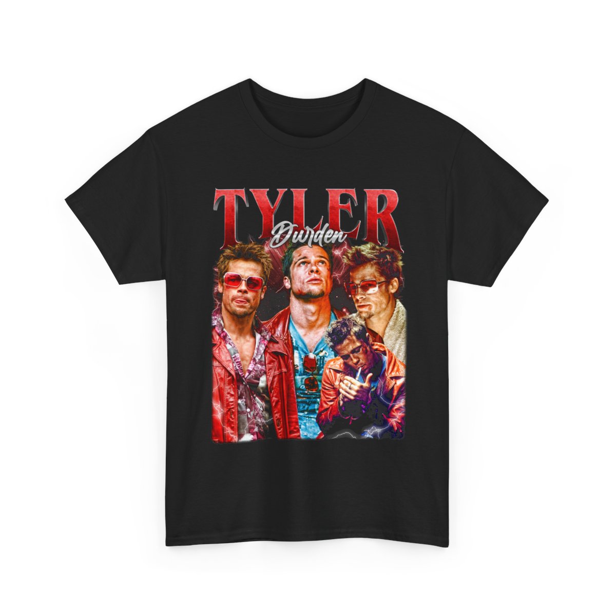 Tyler Durden Fight Club Movie Vintage T-Shirt: Retro 90s Movie Tee