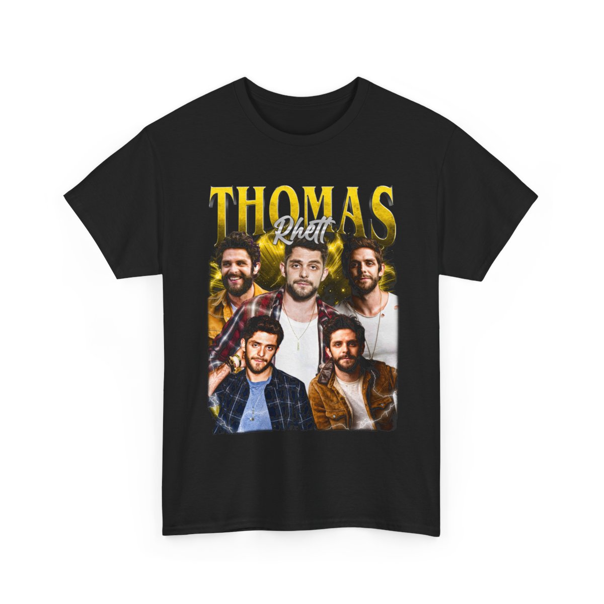 Thomas Rhett American singer Vintage T-shirt Limited Collection - Musician Homage T-shirt