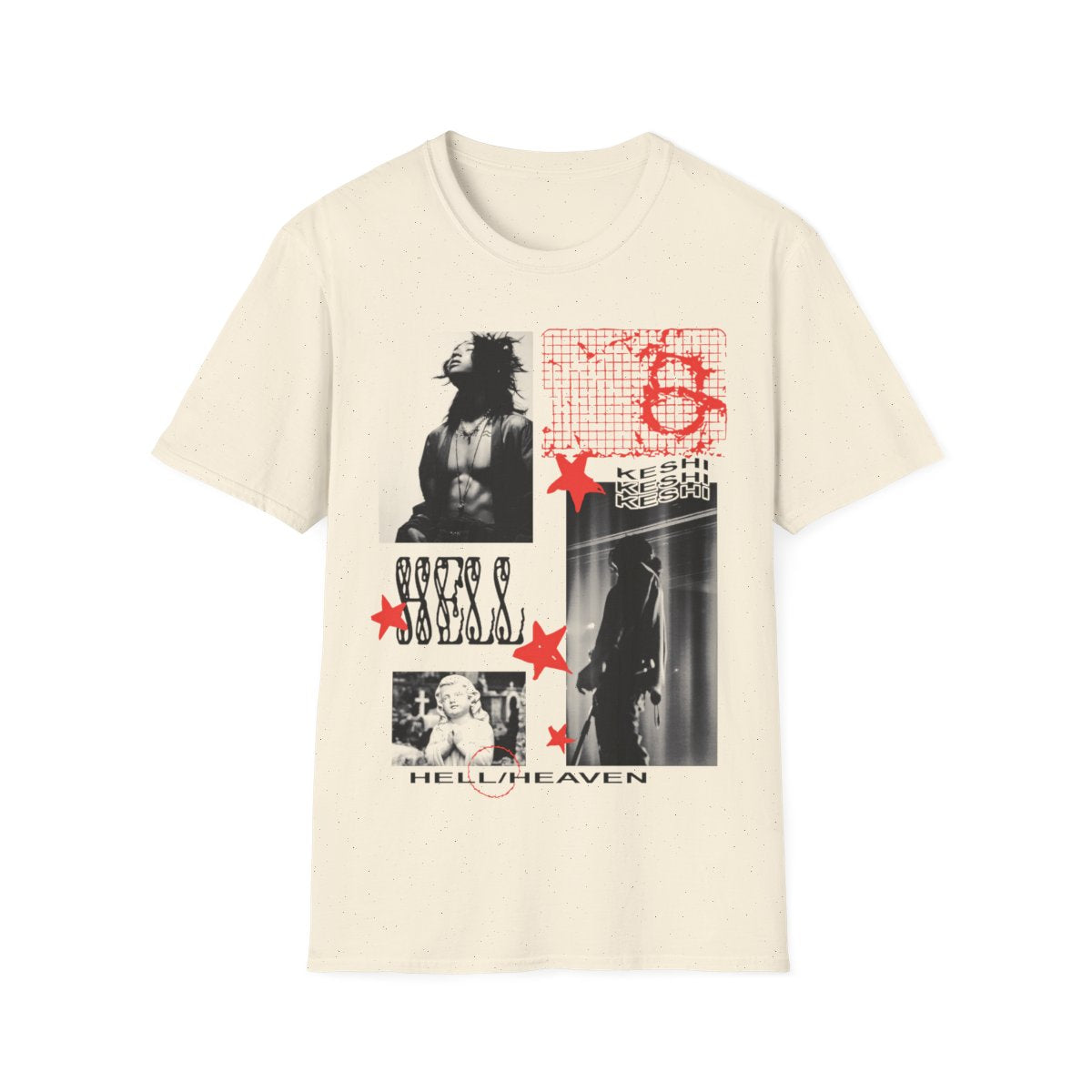 Keshi Hell Heaven World Tour Unisex Shirt, Keshi World Tour Unisex Tshirt, Keshi Merch , Keshi Aesthetic Tee, Concert Tshirt, Gift Tshirt