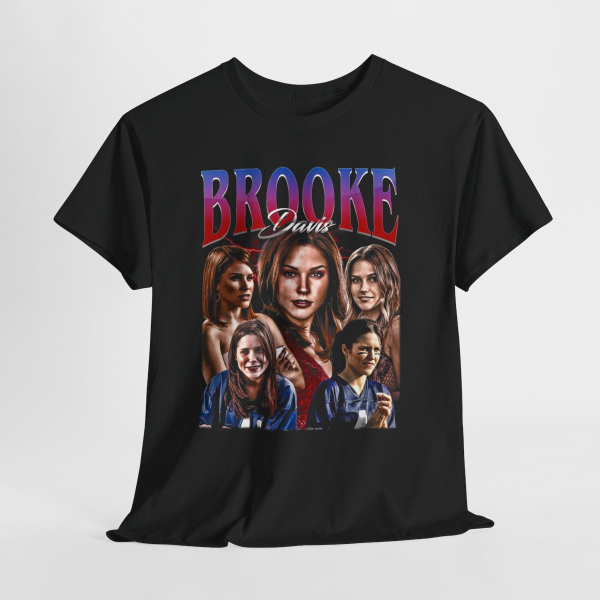 Brooke Davis One Tree Hill TV Series Vintage T-Shirt, Homage Retro 90s Graphic, Ideal Gift for TV Series Enthusiasts
