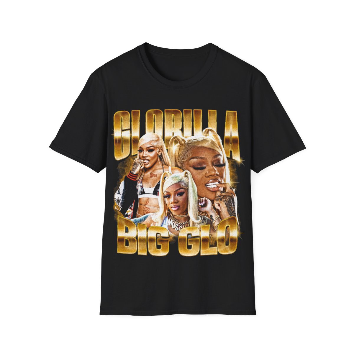 GloRilla Big Glo Vintage Rap T-Shirt – Hip Hop Graphic Tee, Memphis Rapper Merch, FNF Tomorrow 2 Fan Gift, Y2K Streetwear Unisex, Retro Gift
