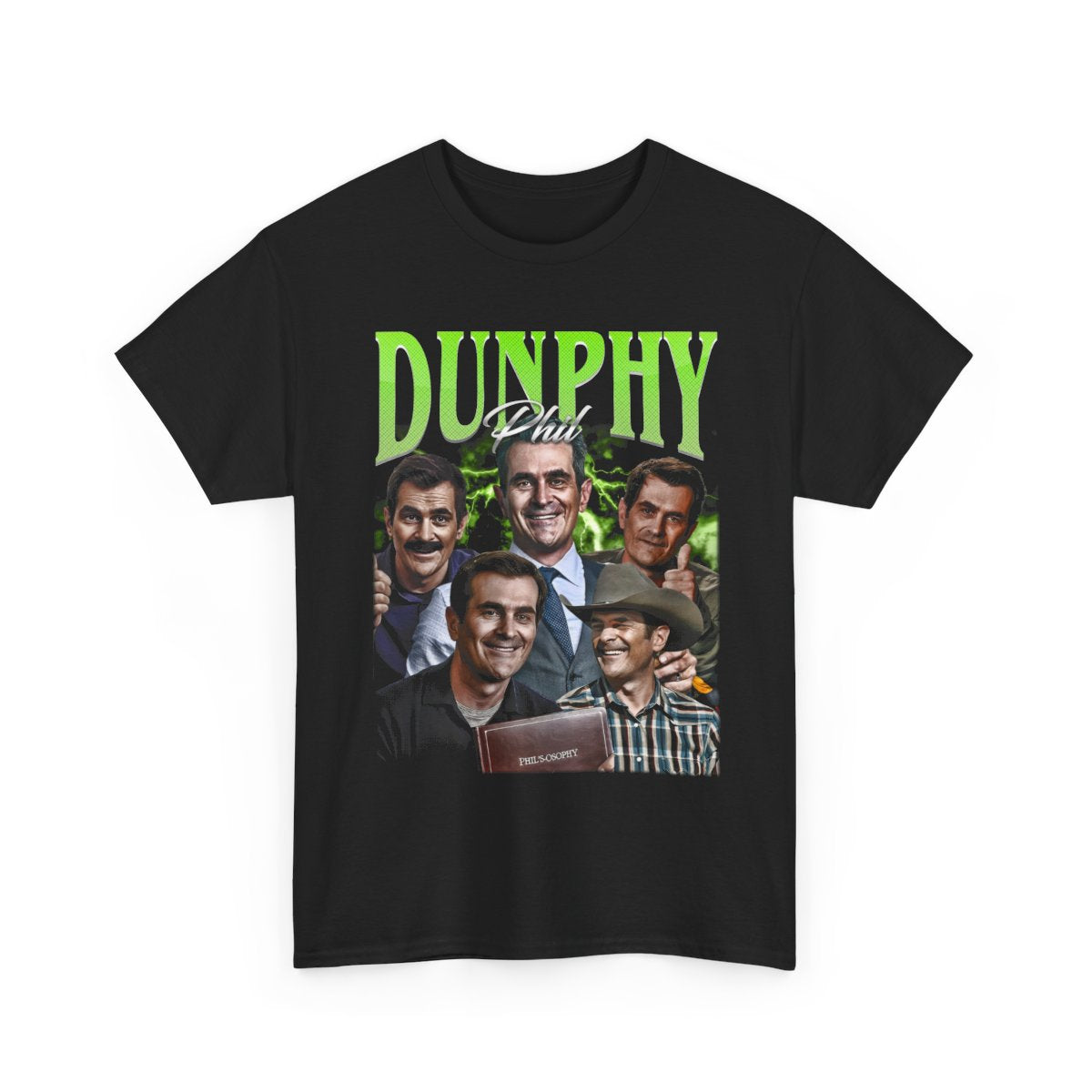 Phil Dunphy Shirt Modern Family T-Shirt, Phil’s-osophy Funny Dad Tee, Vintage Retro TV Sitcom Fan Art Unisex Gift, Meme Graphic Top