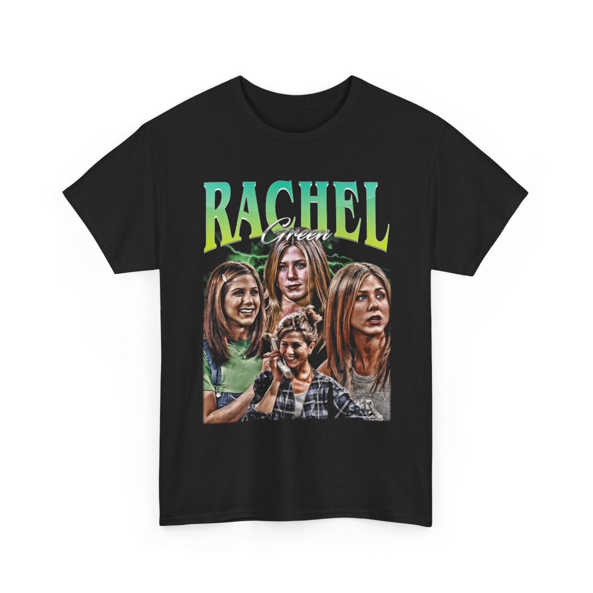 Rachel Green Friends TV Series Vintage T-Shirt, Homage Retro 90s Graphic, Ideal Gift for TV Series and Movies Enthusiasts