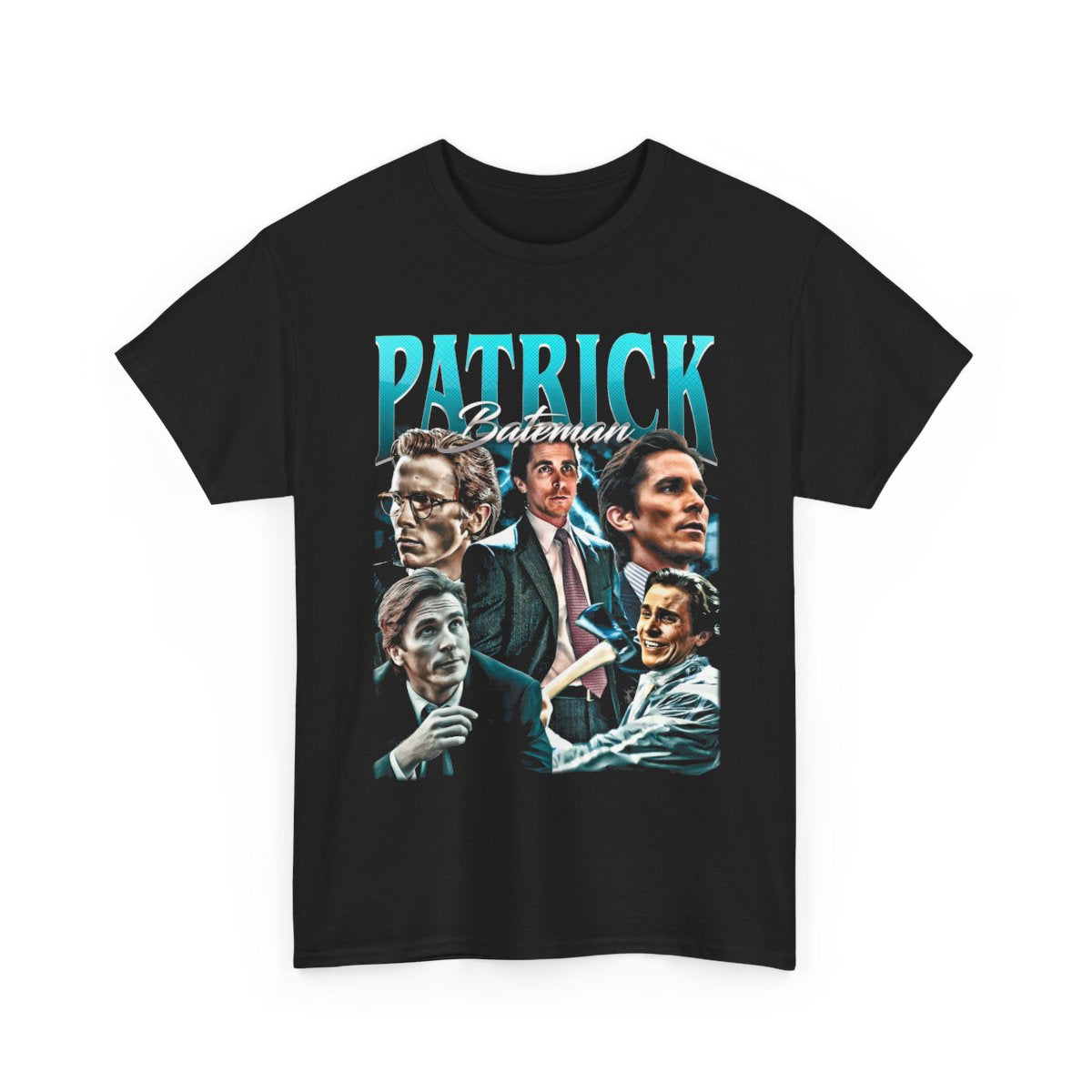Patrick Bateman Sigma Male Vintage T-Shirt, Homage Retro 90s Graphic, Ideal Gift for TV Series and Movies Enthusiasts