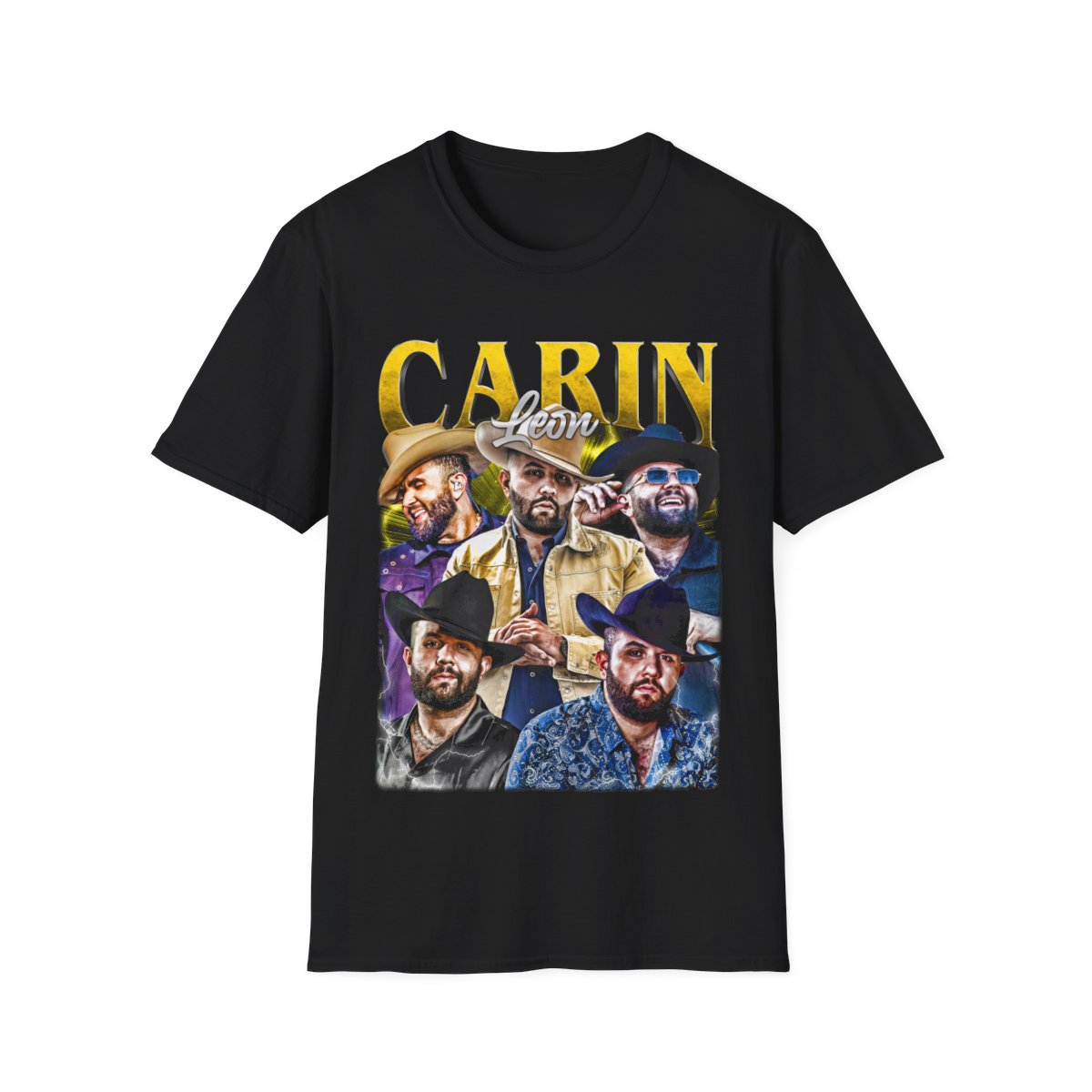 CARIN LEON Singer-Songwriter Limited Unisex Softstyle Mexican T-Shirt, Carin Leon Merch, Carin Leon Album 90s Poster Graphic tee