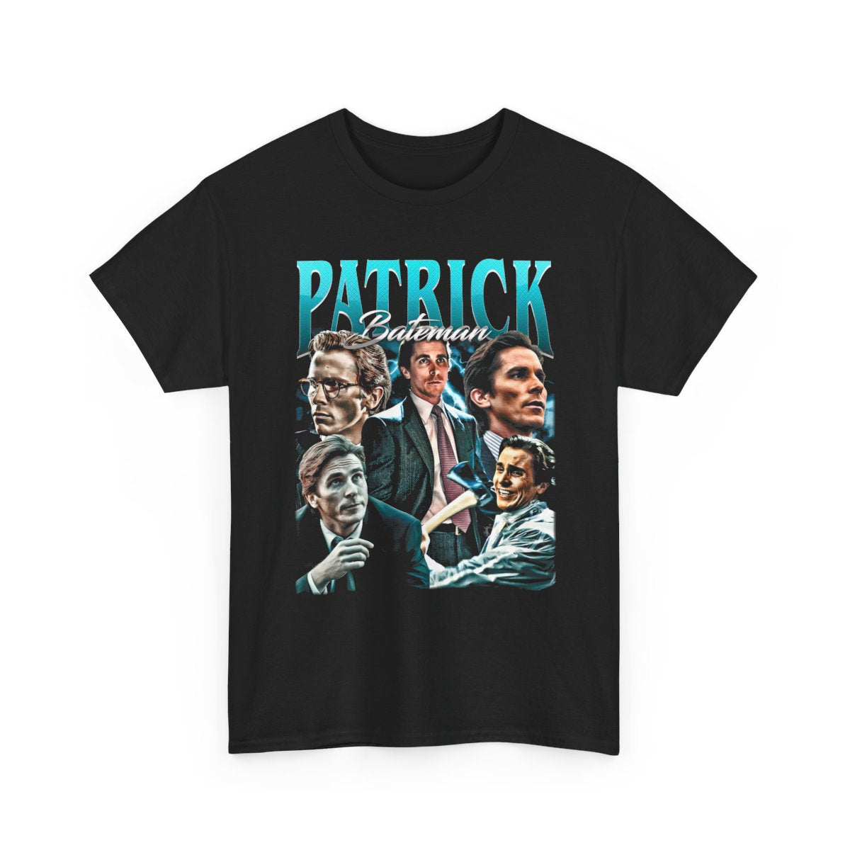 Patrick Bateman American Psycho Vintage T-Shirt: American Psycho Homage, Retro 90s Graphic Movie