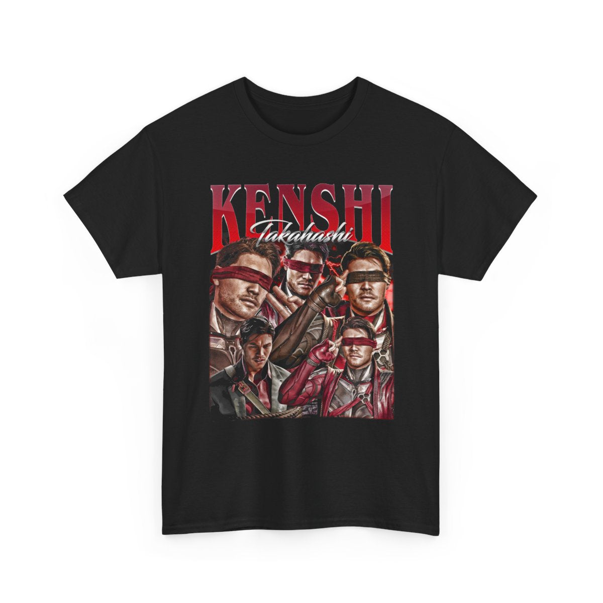 Kenshi Takahashi T-Shirt: 90s Retro Mortal Kombat Homage Game