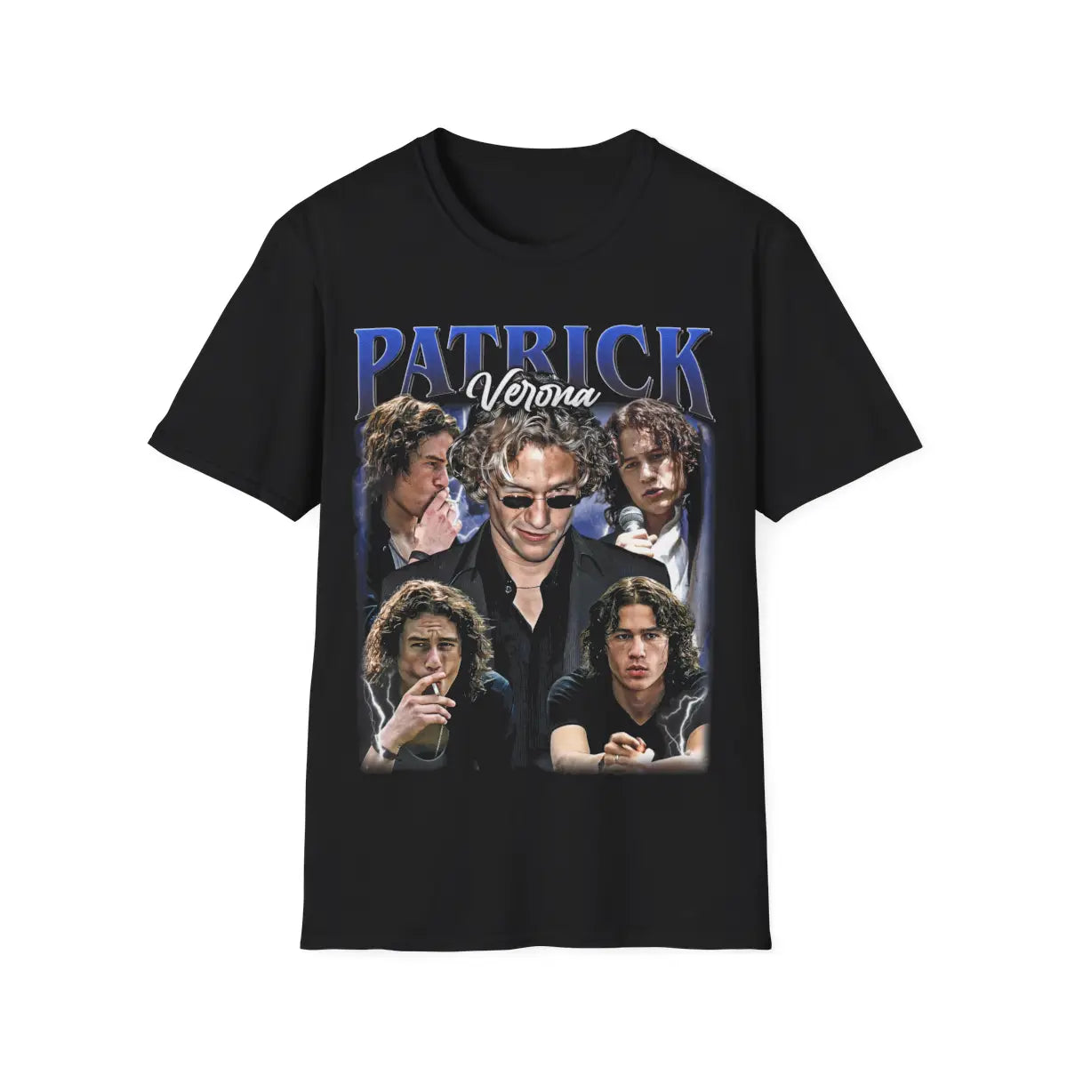Patrick Verona 10 Things I Hate About You Movie Tee ��� Heath Ledger Rom-Com T-Shirt ��� 90s Teen Film Merch ��� Gift for Movie Fan