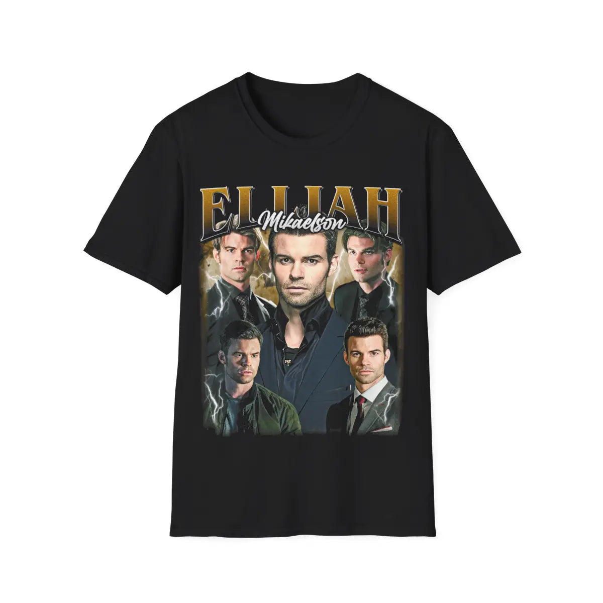 Elijah Mikaelson The Vampire Diaries Original Vampire Tee – Retro Supernatural TV Show Shirt – Gift for Fantasy Drama Fan Graphic Apparel