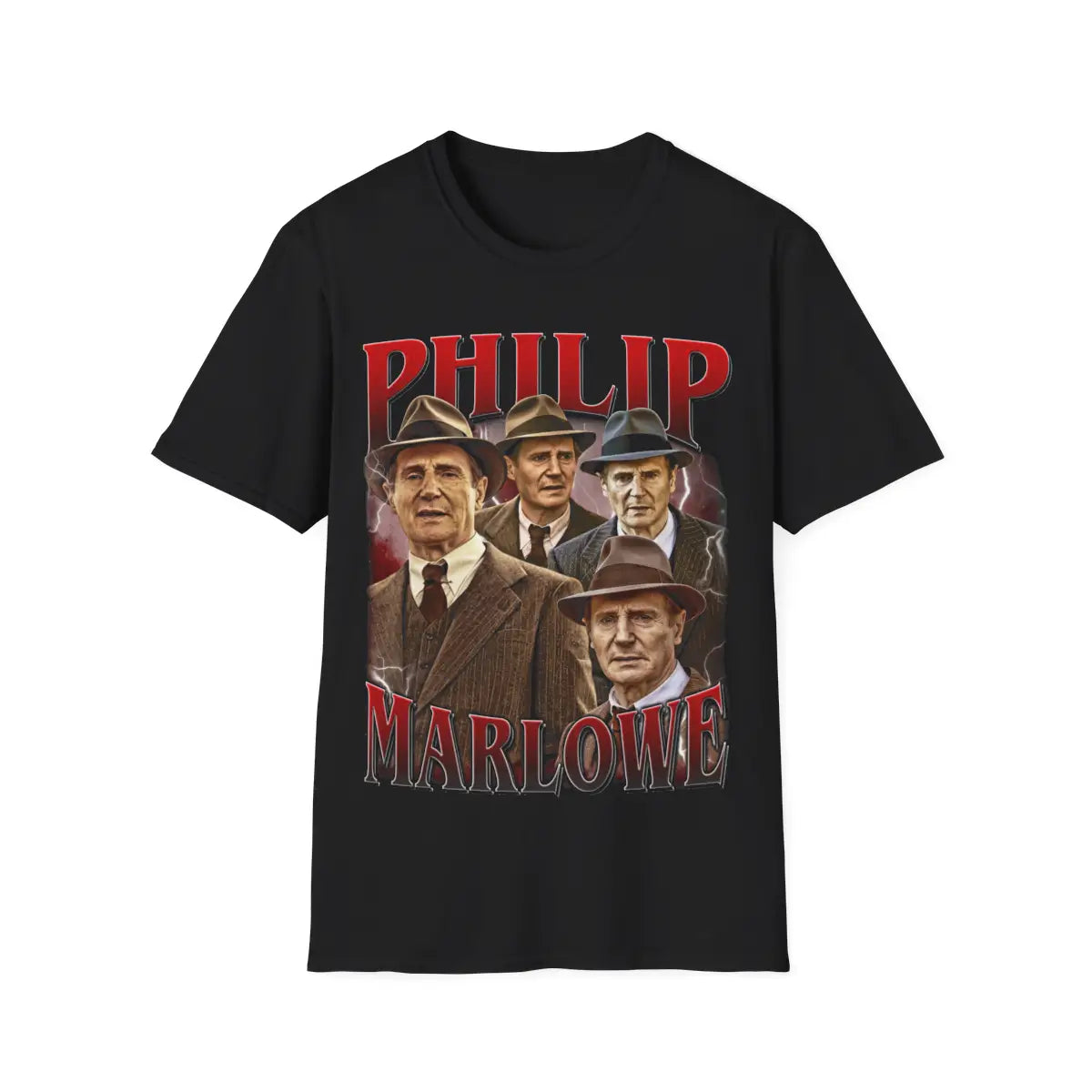Philip Marlowe Noir Detective Graphic Tee ��� Classic Crime Fiction T-Shirt ��� Vintage Mystery Novel Merch ��� Gift for Book & Film Fan Mystery
