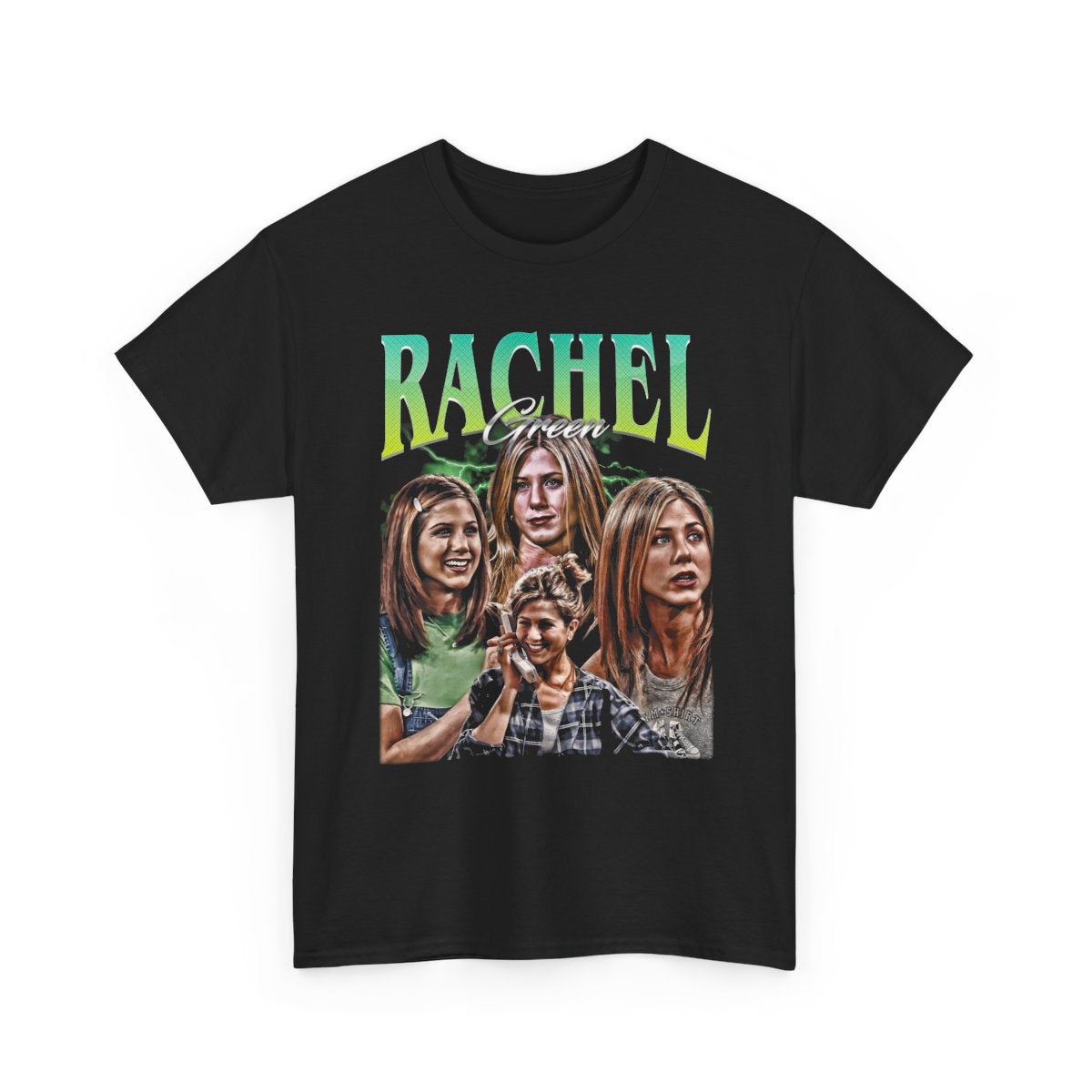 Rachel Green Vintage T-Shirt: 90s Friends TV Show Homage TV