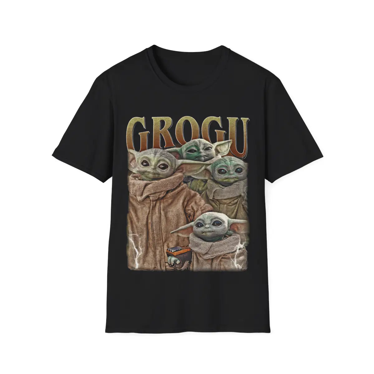 Grogu Star Wars The Mandalorian Baby Yoda Tee ��� Cute Jedi Padawan Graphic T-Shirt ��� Galaxy Saga Merch ��� Gift for Sci-Fi Fan Unisex Star Hero