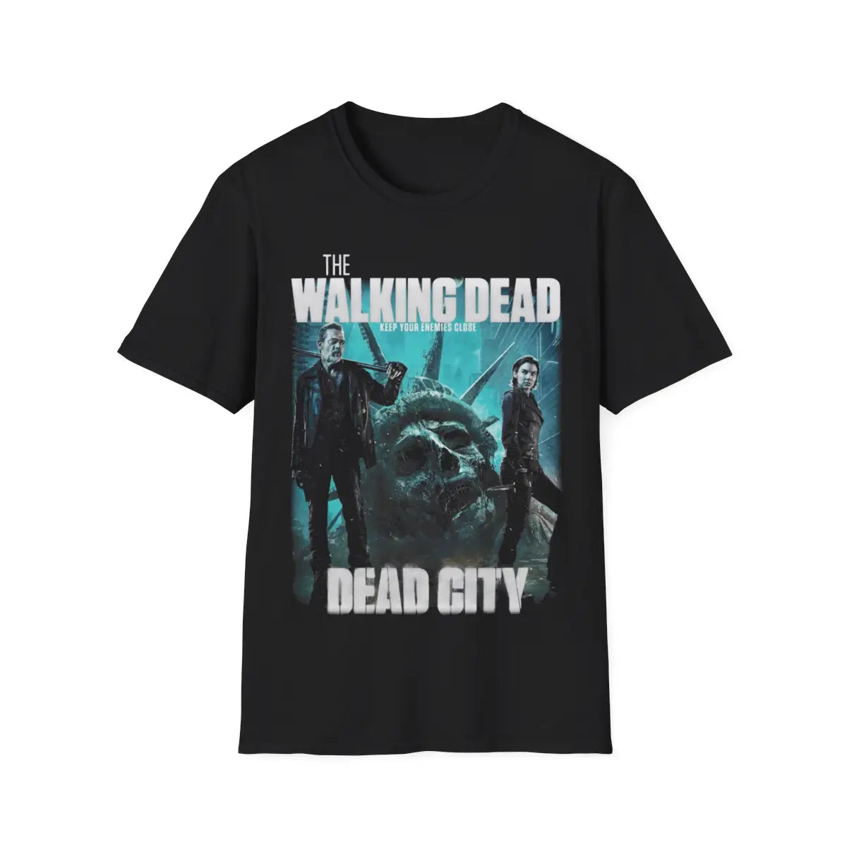 The Walking Dead: Dead City AMC Zombie Apocalypse Graphic Tee – Post-Apocalyptic Horror TV Show Merch – Gift for Fan Women and Man T-Shirt