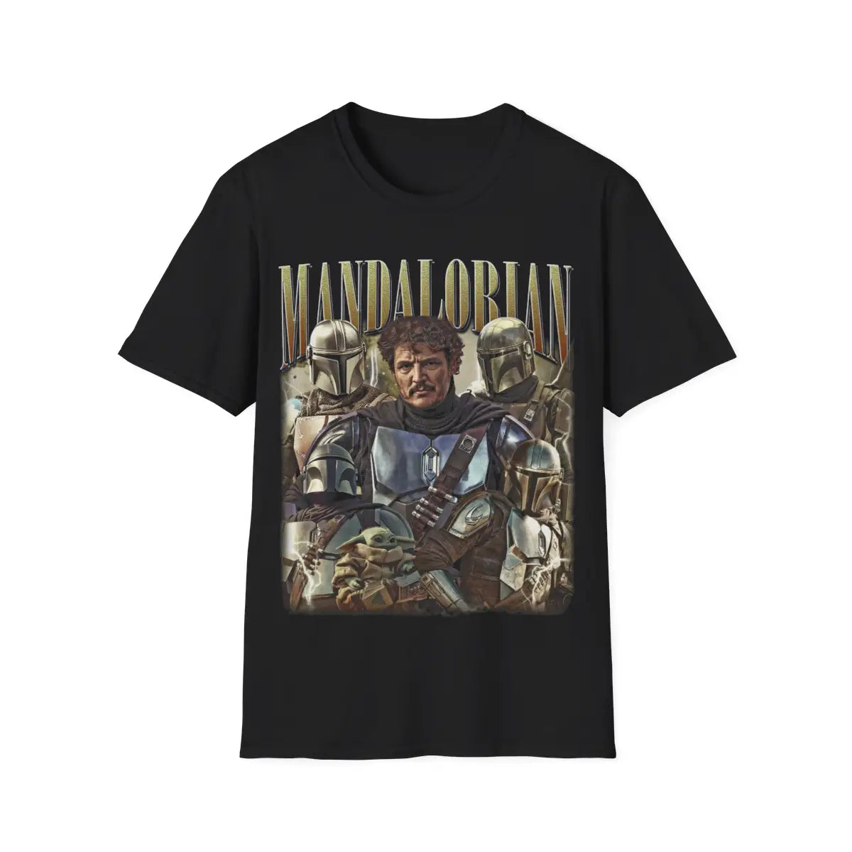 Pedro Pascal Space Bounty Hunter Shirt, Mandalorian Inspired Tee, This Is The Way Shirt, Galaxy Warrior Gift, Star Warrior Fan Apparel
