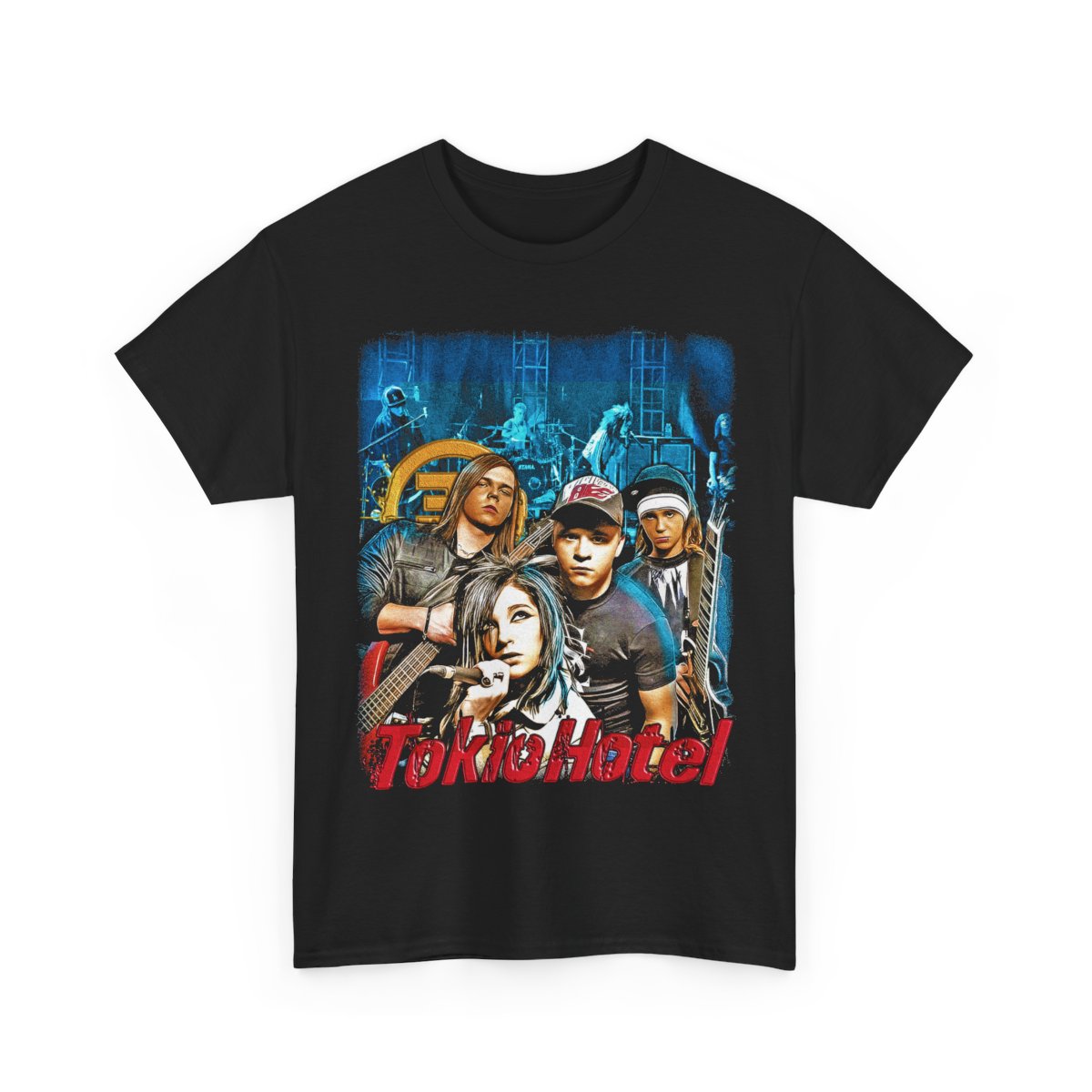 TOKIO HOTEL Unisex T Shirt, Tokio Hotel merch, Tokio Hotel Poster Design Graphic tee Comfort Colors