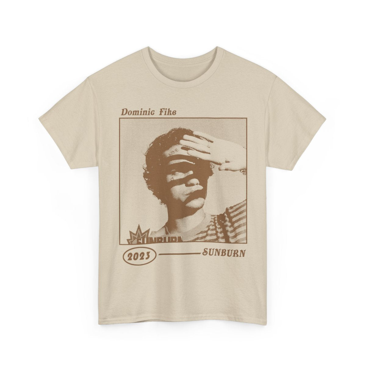 DOMINIC FIKE Unisex T-Shirt - Retro Dominic Fike Sunburn Graphic Tee - Rock Music Band Shirt - Dominic Fike Merch Comfort Colors