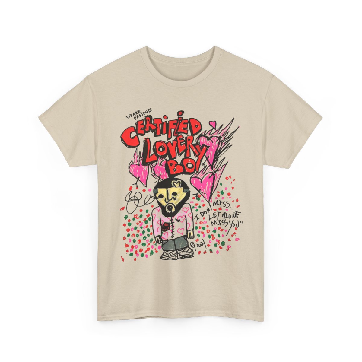 Drake Unisex T-Shirt - Certified Lover Boy Album Tee - Music Graphic Shirt for Gift Comfort Colors