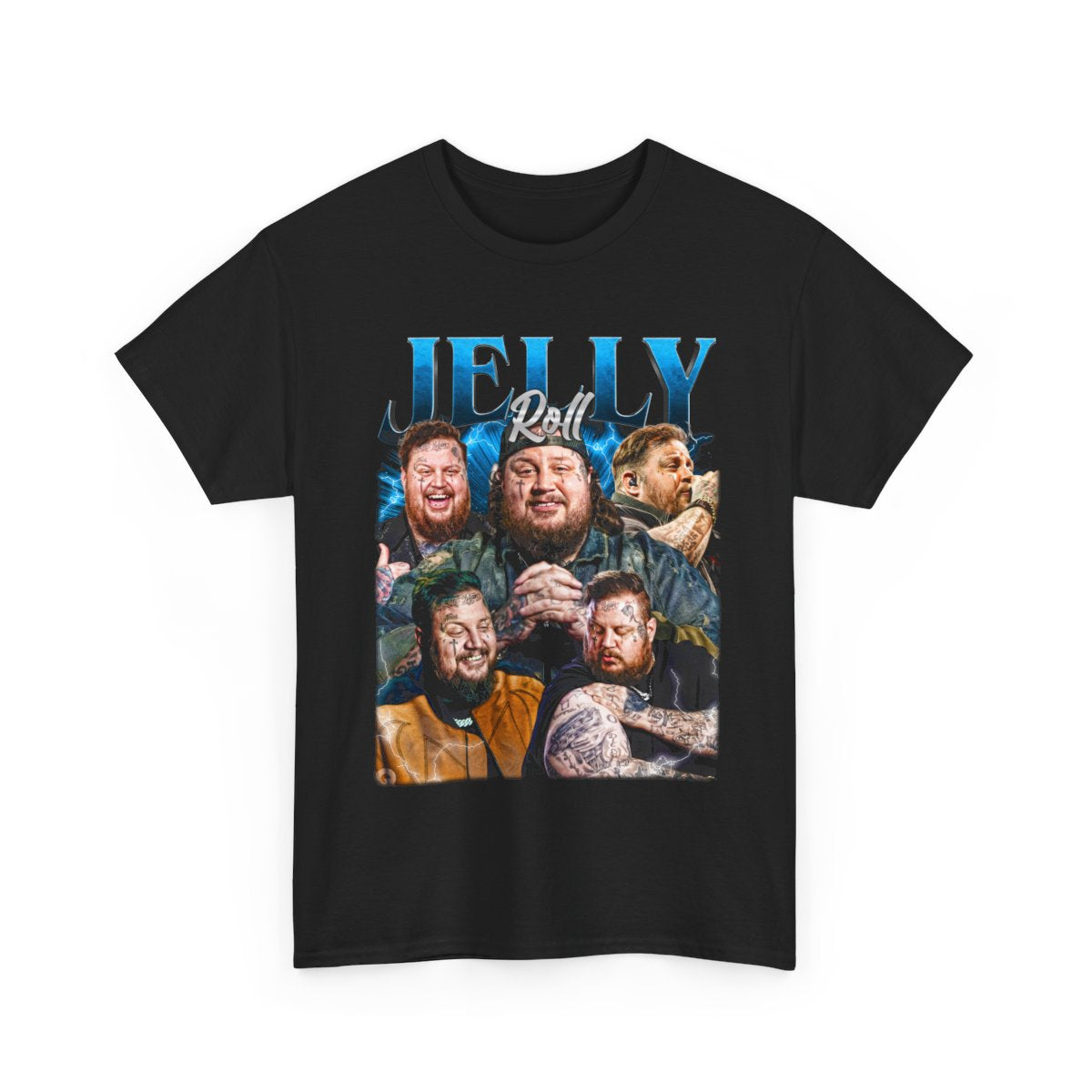 JELLY ROLL Unisex T-Shirt - Retro Jelly Roll Music Graphic Tee - Music Shirt Comfort Colors