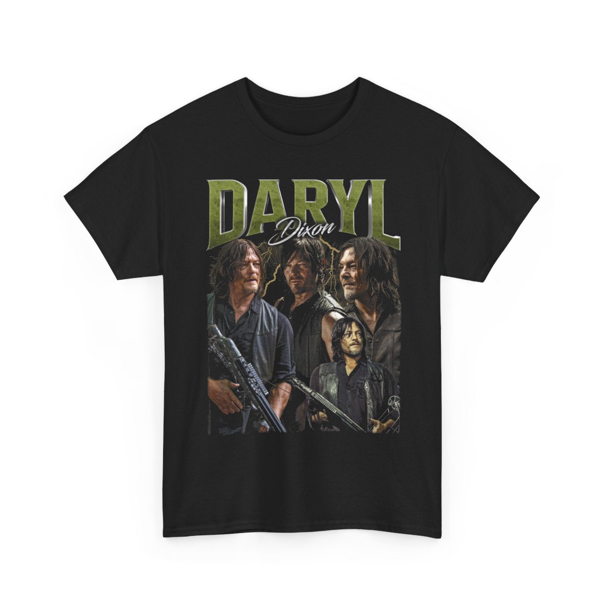 DARYL DIXON Unisex T-Shirt - Retro Daryl Dixon Graphic Tee - TV Series Shirt - Daryl Dixon Merch Comfort Colors