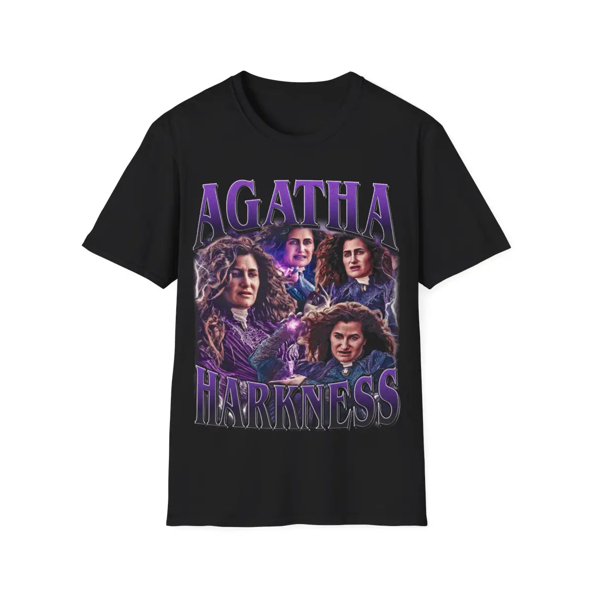 Agatha Harkness Marvel WandaVision Villain Tee, Dark Witch MCU Graphic T-Shirt, Scarlet Witch Series Merch ��� Gift for Fan, Witchcore Shirt