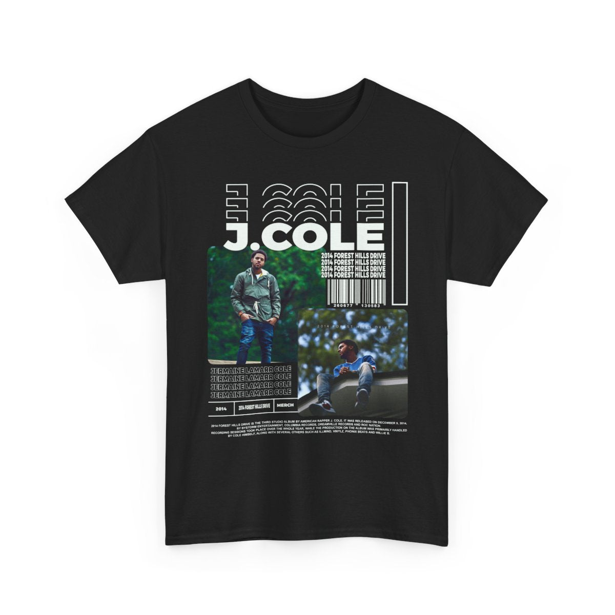 J. Cole Forest Fills Drive Rapper and record Producer T-shirt - Hip Hop Music Lover Graphic Tee, Fan Gift, Festival Outfit, Concert Apparel