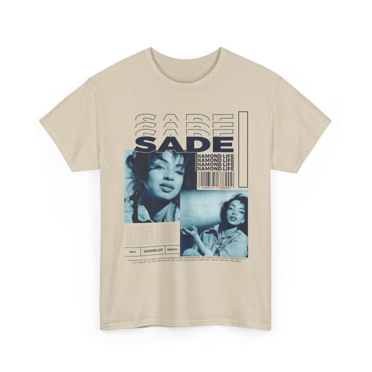 Sade Adu Diamond Life Singer-Songwriter Tee, Unisex Shirt, Music Lover Gift, Classic R&B T-Shirt, Vintage Style Top