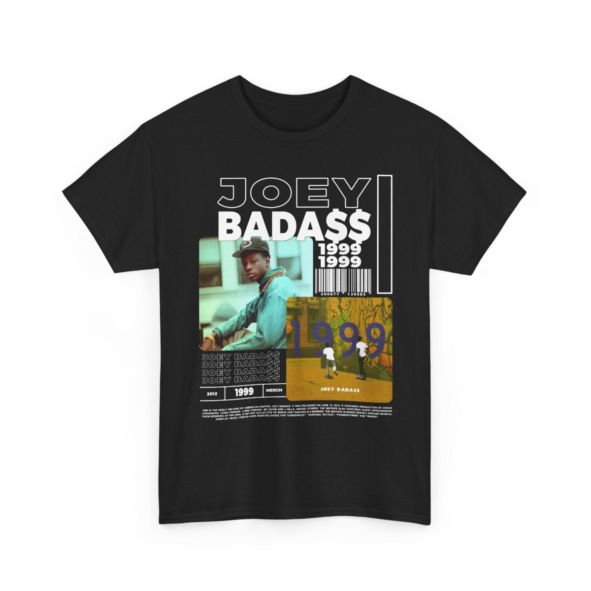 Joey Baddas Rap Music Tee, Hip Hop Tshirt, Vintage 90s Shirt, Classic Rapper Merch, Music Lover Gift