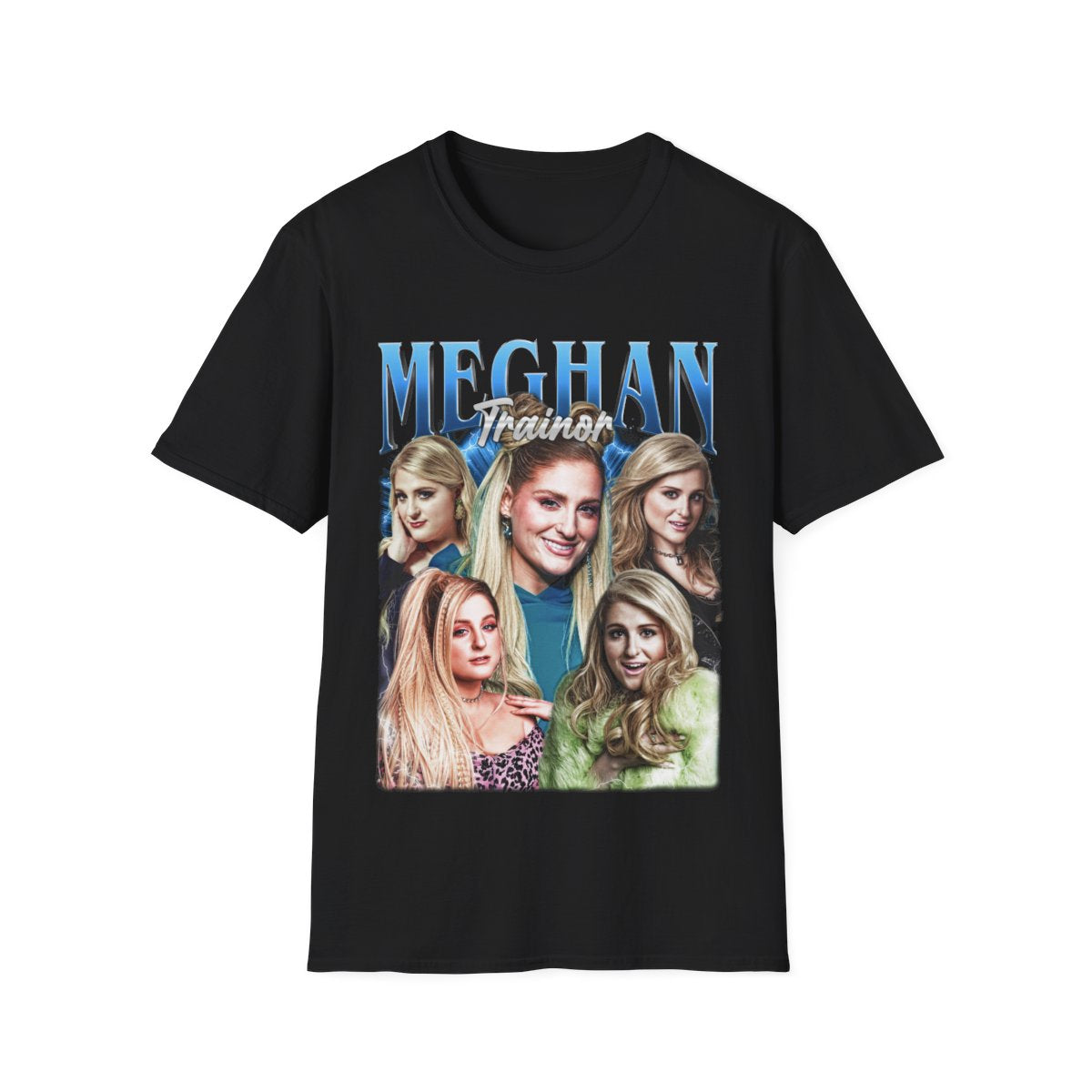Meghan Trainor Singer Songwriter Graphic Tee – Pop Music Fan T-Shirt – Celebrity Concert Outfit Vintage 90s Poster Graphic Tee