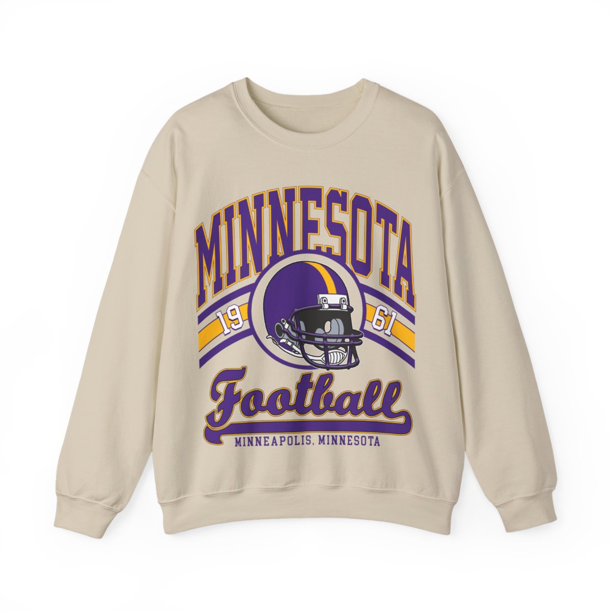 Minnesota Vikings Football Unisex NuBlend® Crewneck Sweatshirt