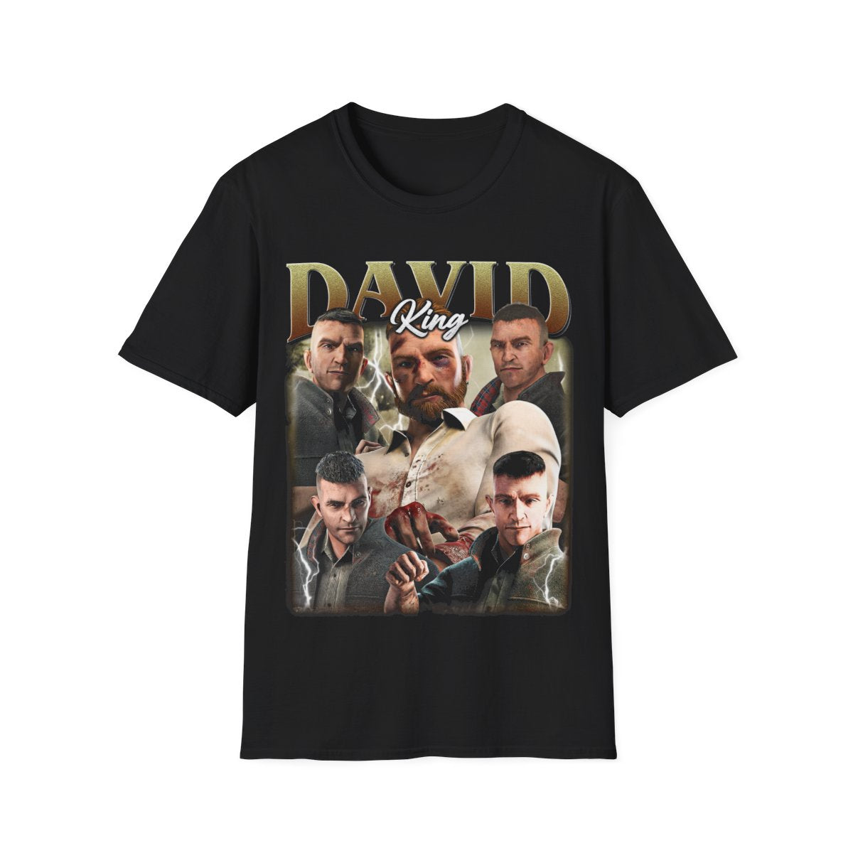 David King Dead By Daylight Vintage T-Shirt, Gift For Woman and Man Unisex T-Shirt