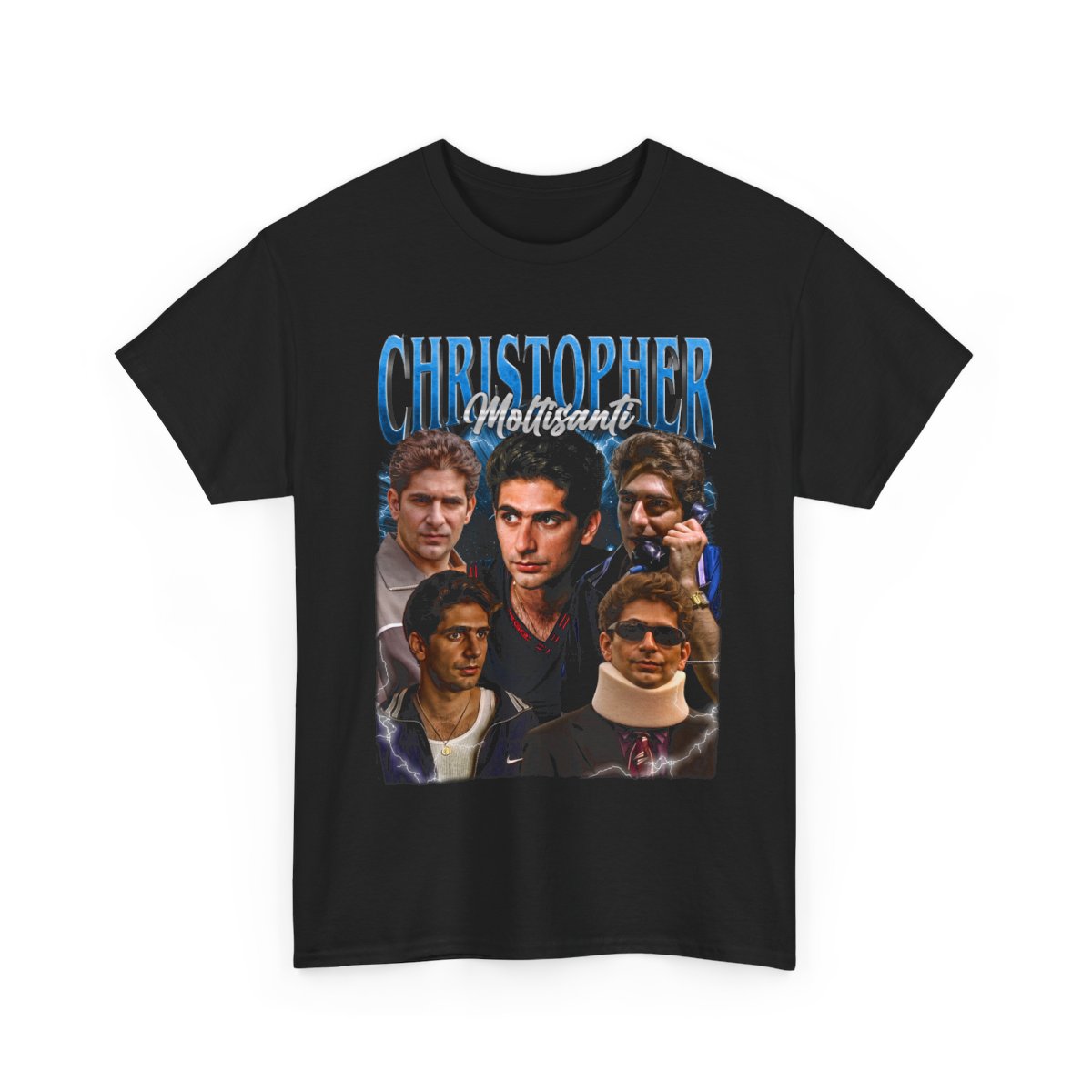 CHRISTOPHER MOLTISANTI The Sopranos Vintage T-Shirt, Homage Retro 90s Graphic, Ideal Gift for TV Show / Movies Enthusiasts