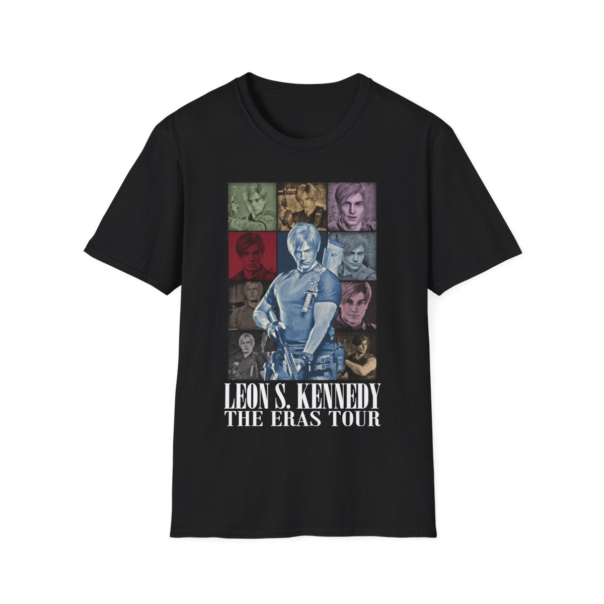 Leon S Kennedy Vintage T-Shirt: Retro 90's Unisex Comfort Colors Tee