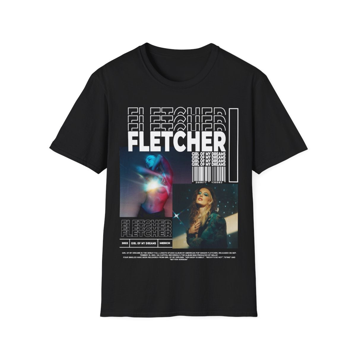 Girl of My Dreams Tour Shirt, Fletcher Tour Merch, Fletcher's So Hot Shirt, Finding x Fletcher Tour Merch, Fletcher World Tour T-shirt