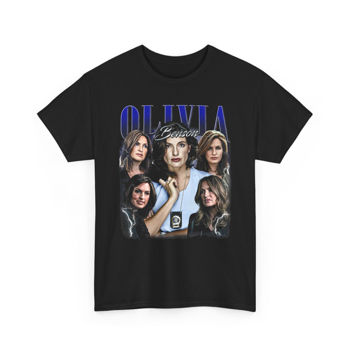 Limited Olivia Benson Shirt, Law & Order Vintage Unisex Heavy Cotton Tee