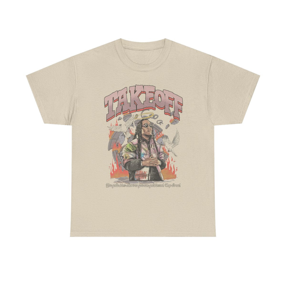 Limited Takeoff Vintage Unisex Heavy Cotton Tee