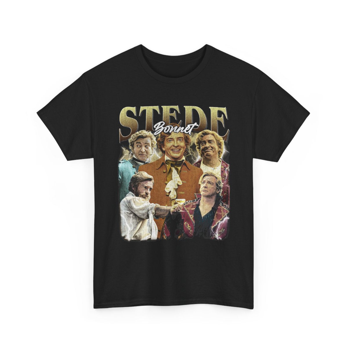 Limited Stede Bonnet Shirt, Out Flag Means Death Vintage Unisex Heavy Cotton Tee